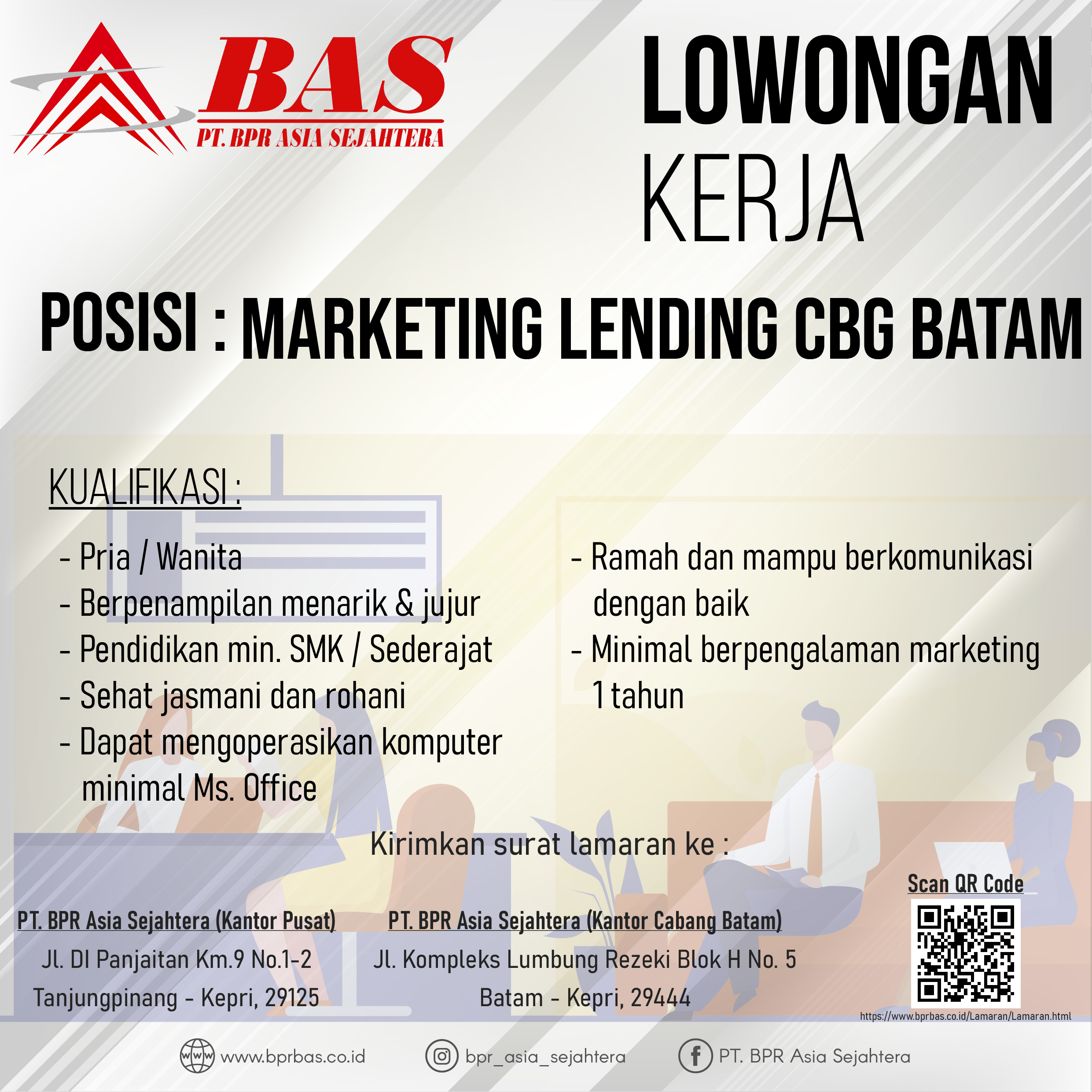 Marketing Lending Cabang Batam